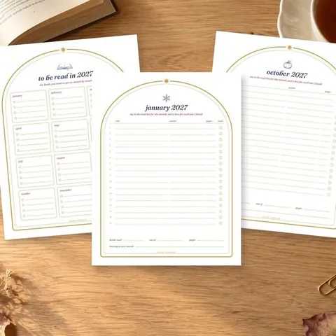 2027 to be read list printable, the cover