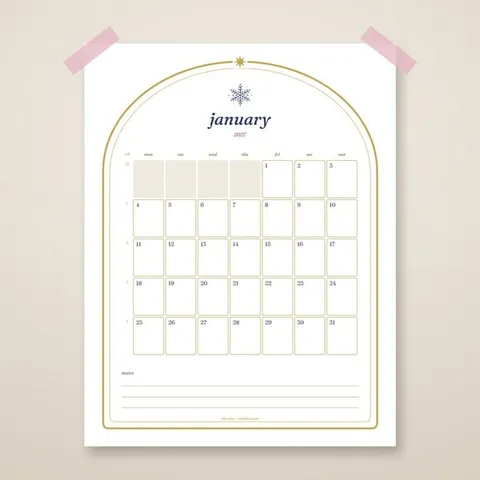 2027 wall calendar, the cover